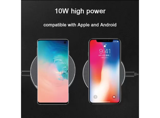 FAST WIRELESS CHARGER PAD FOR IPHONE QI WIRELESS CHARGING STAND FOR ANDROID PHONE CAR