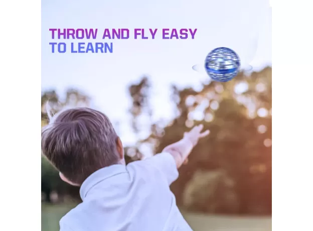 SPINNER BALL WITH ENDLESS TRICKS FLYING TOYS HAND OPERATED MINI DRONES GIFT ADULTS TOYS