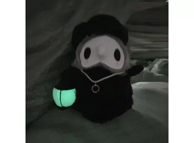 ANIMAL PLAGUE DOCTOR BEAK STUFFED PLUSH TOY HALLOWEEN BEAK DOCTOR PARTY PROM PROPS