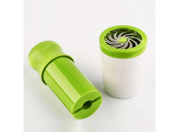SPICE MILLS STAINLESS STEEL VEGETABLE GRINDER MANUAL HERB PARSLEY MINCER CHOPPER