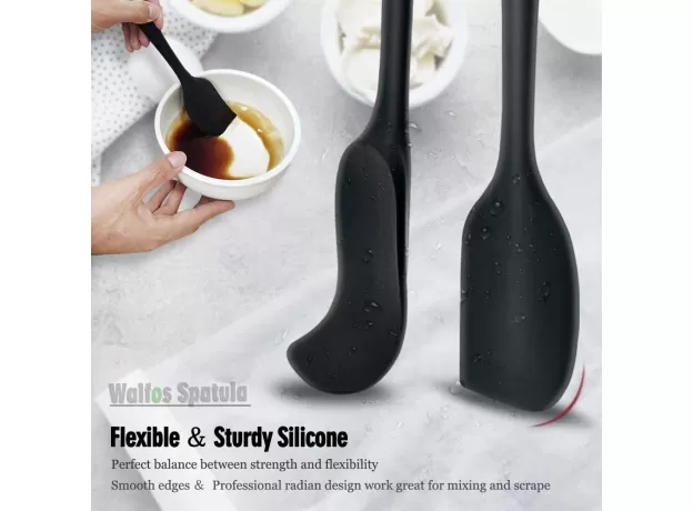 SILICONE COOKING TOOLS KITCHEN UTENSILS BAKING PASTRY TOOLS SPATULA SPOON CAKE SPATULAS