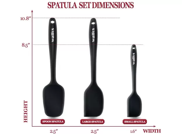 SILICONE COOKING TOOLS KITCHEN UTENSILS BAKING PASTRY TOOLS SPATULA SPOON CAKE SPATULAS