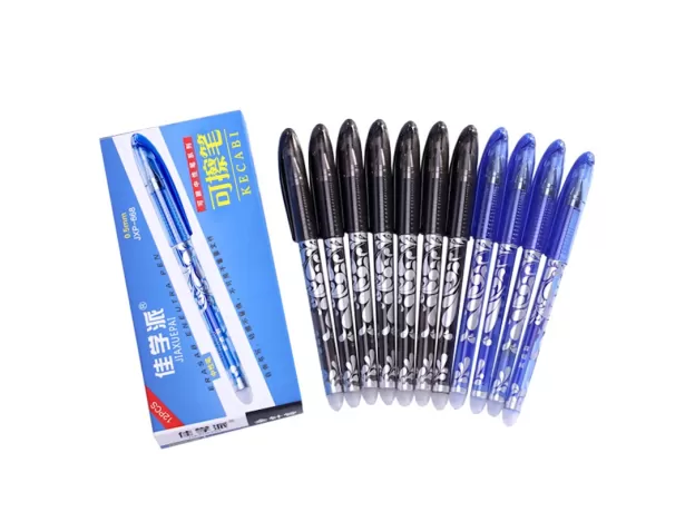 23PCS/SET ERASABLE GEL PEN REFILLS ROD WASHABLE HANDLE MAGIC ERASABLE PEN FOR SCHOOL OFFICE STATIONERY