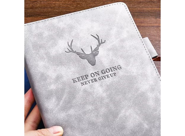 360 PAGES SUPER THICK WAX SENSE LEATHER A5 JOURNAL NOTEBOOK DAILY BUSINESS OFFICE WORK