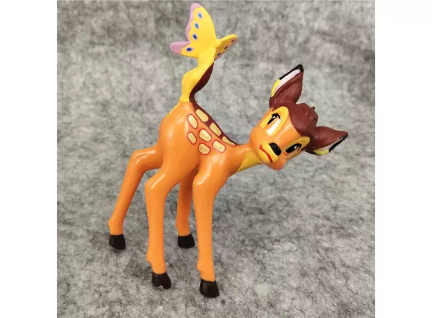 7PCS DISNEY CARTOON BAMBI DEER TOYS ACTION FIGURES RABBIT FIGURINE SQUIRREL MODEL