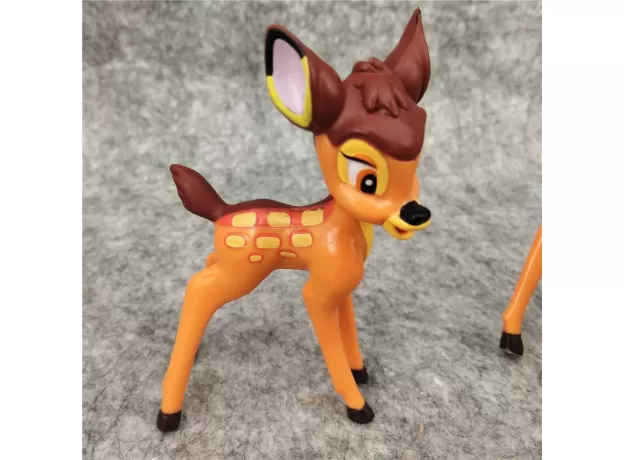 7PCS DISNEY CARTOON BAMBI DEER TOYS ACTION FIGURES RABBIT FIGURINE SQUIRREL MODEL