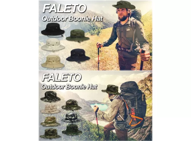HAT WIDE BRIM BREATHABLE SAFARI FISHING HATS UV PROTECTION FOLDABLE MILITARY HAT CLIMBING SUMMER HATS CAPS