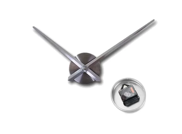 WALL CLOCK QUARTZ 3D DIY BIG DECORATIVE KITCHEN CLOCKS ACRYLIC MIRROR STICKERS OVERSIZE WALL CLOCK