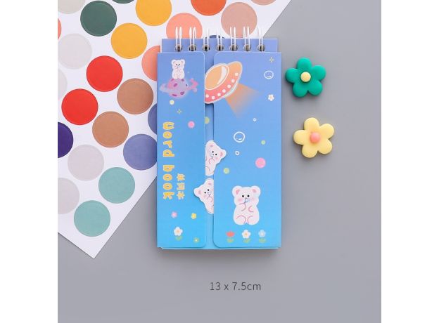 80 Sheets Kawaii Cute LooseLeaf Vocabulary Word Book