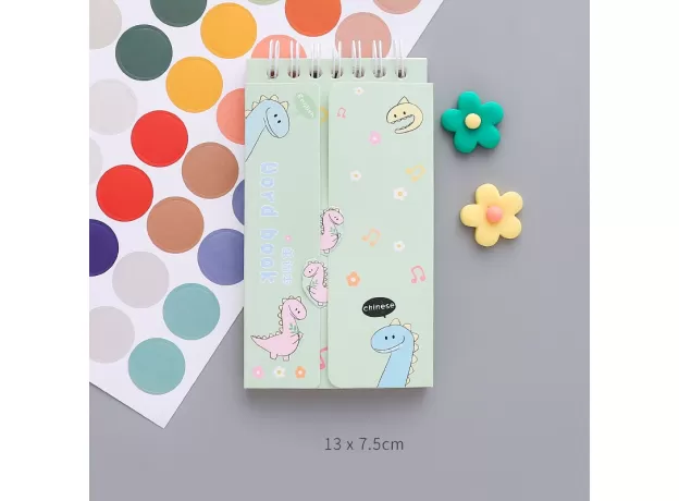 80 SHEETS KAWAII CUTE LOOSE-LEAF VOCABULARY WORD BOOK POCKET ENGLISH MEMORY STUDY NOTEBOOK