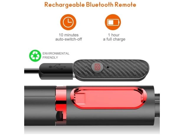 SELFIE STICK TRIPOD MONOPOD WITH MOBILE PHONE HOLDER SUITABLE FOR LIVE VIDEO CALLS BETWEEN IOS AND ANDROID