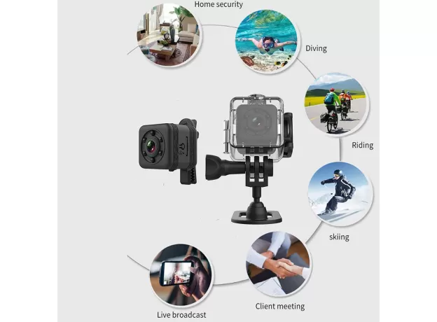 HD WIFI SAFETY NIGHT VISION WATERPROOF VIDEO CAMCORDER DVR MAGNETIC SUCTION CAMERA AERIAL PHOTOGRAPHY