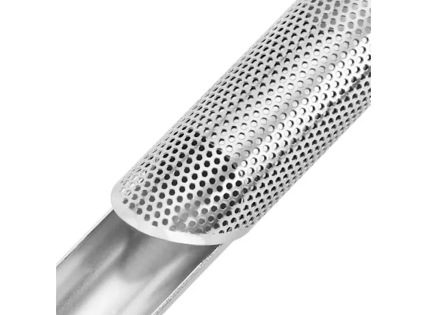 3PCS TEA STRAINERS STAINLESS STEEL TEA INFUSER PIPE DESIGN LOOSE LEAF STRAINER FILTER FOR MUG BLACK