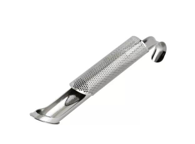 3PCS TEA STRAINERS STAINLESS STEEL TEA INFUSER PIPE DESIGN LOOSE LEAF STRAINER FILTER FOR MUG BLACK