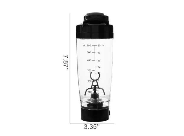ELECTRIC PROTEIN SHAKER BLENDER FITNESS SHAKER CUP BOTTLE BREWING POWDER MOVEMENT ECO AUTOMATIC