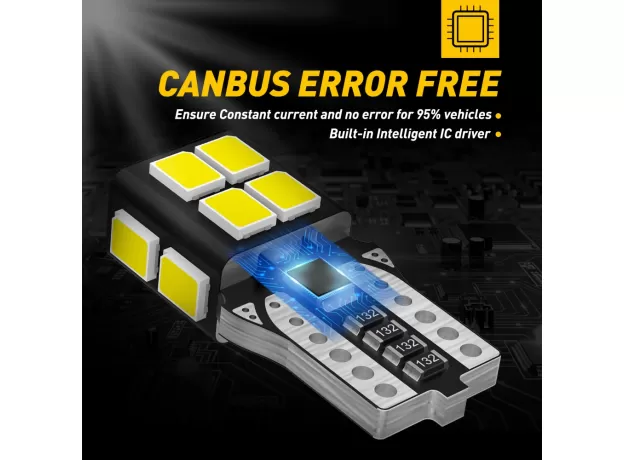 LED BULB CAN BUS NO ERROR CAR INTERIOR LIGHTING AUTOMOTIVE DOME LAMP