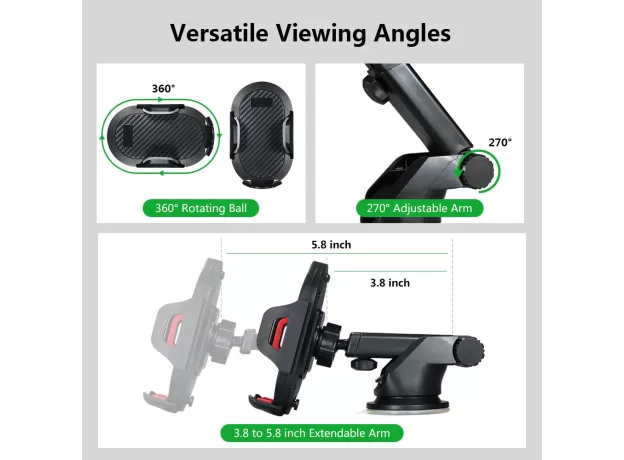 CAR PHONE HOLDER FOR IPHONE 12 11 XR HOLDER FOR PHONE IN CAR SUPPORT SMARTPHONE