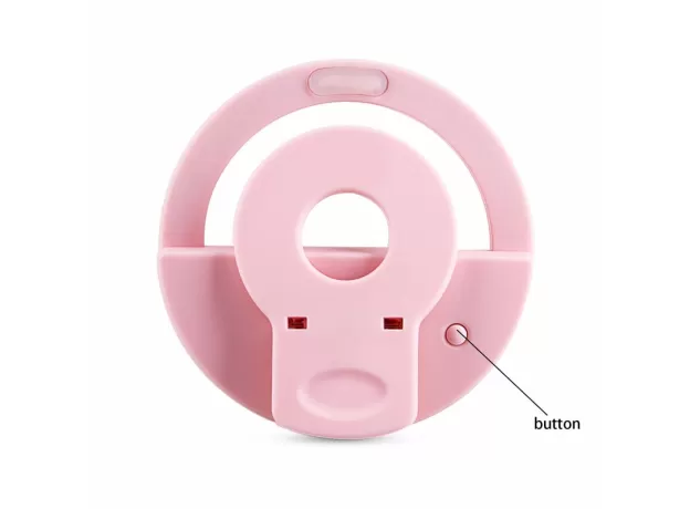 LED SELFIE RING LIGHT FILL LIGHT MOBILE USB CHARGE PHONE FLASHES LENS LUMINOUS LAMPS CLIP RINGS LIGHT