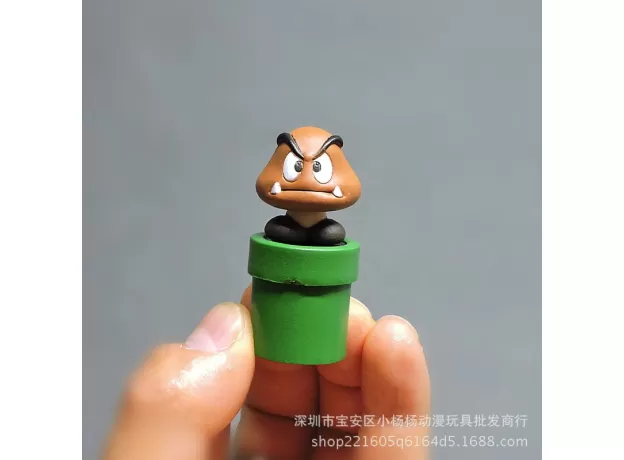5PCS/LOT SUPER MARIO CREATIVE DECORATION GAME MARIO BROS
