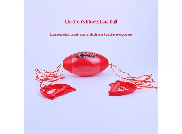 CHILDREN TOYS OUTDOOR INTERACTIVE PULLING ELASTIC SPEED BALLS SENSORY TRAINING SPORT GAMES TOY