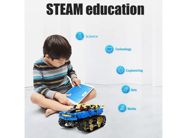 CAR ELECTRIC BUILDING BLOCKS CREATOR TECHNICAL APP REMOTE CONTROL TANK
