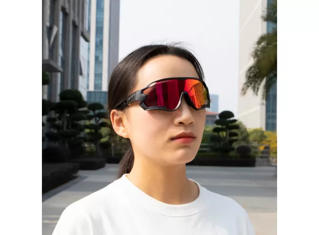 GLASSES MEN SUNGLASSES BICYCLE POLAROID PHOTOCHROMIC 5 LENS GOGGLES WOMEN MTB MAN