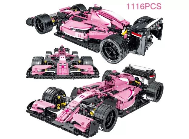 EXPERT SPORT CAR BUILDING BLOCKS -SUPER SPEED RACING VEHICLE MODEL