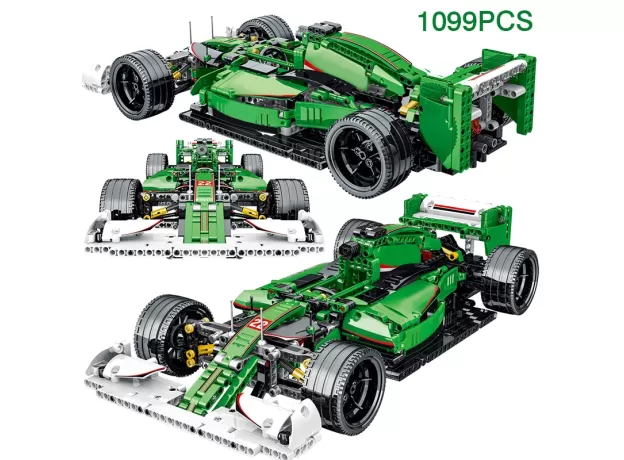 EXPERT SPORT CAR BUILDING BLOCKS -SUPER SPEED RACING VEHICLE MODEL