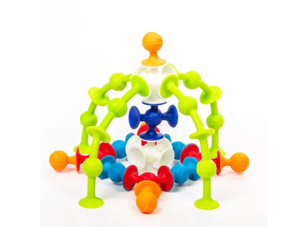 BLOCKS KIDS DIY SUCKER FUNNY SILICONE BLOCK MODEL CONSTRUCTION TOYS CREATIVE GIFTS