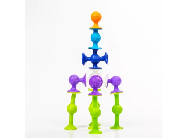 BLOCKS KIDS DIY SUCKER FUNNY SILICONE BLOCK MODEL CONSTRUCTION TOYS CREATIVE GIFTS