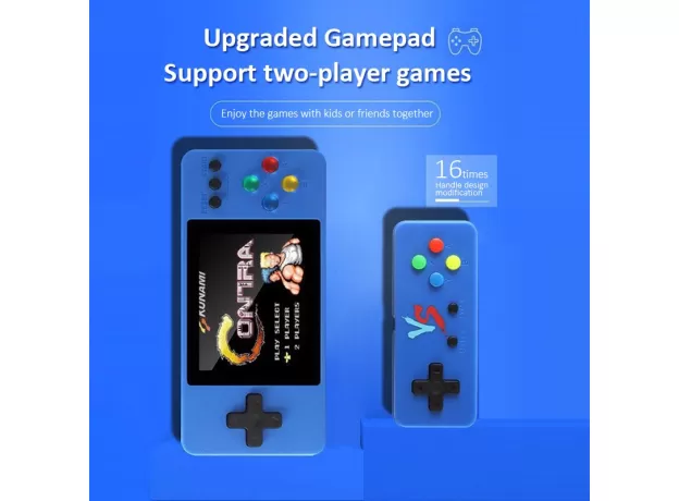 INCH LCD RETRO VIDEO GAME CONSOLE BUILT-IN 500 GAMES POCKET CONSOLE FOR KIDS