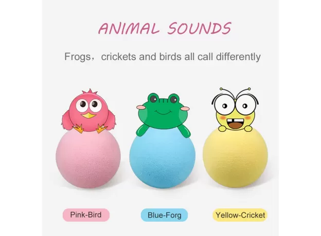 TOY PET PLAYING BALL PET SQUEAKY SUPPLIES PRODUCTS TOY FOR CATS KITTEN KITTY