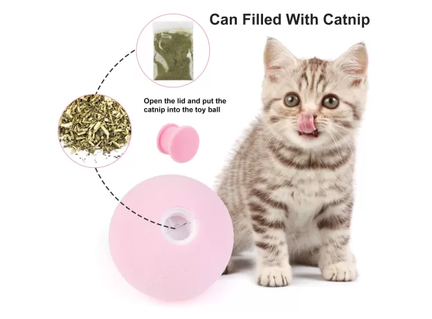 TOY PET PLAYING BALL PET SQUEAKY SUPPLIES PRODUCTS TOY FOR CATS KITTEN KITTY