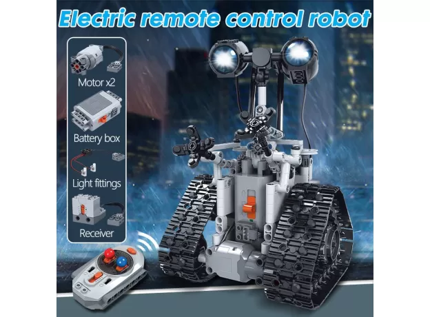 RC ROBOT ELECTRIC BUILDING BLOCKS – TECHNICAL REMOTE CONTROL INTELLIGENT ROBOT