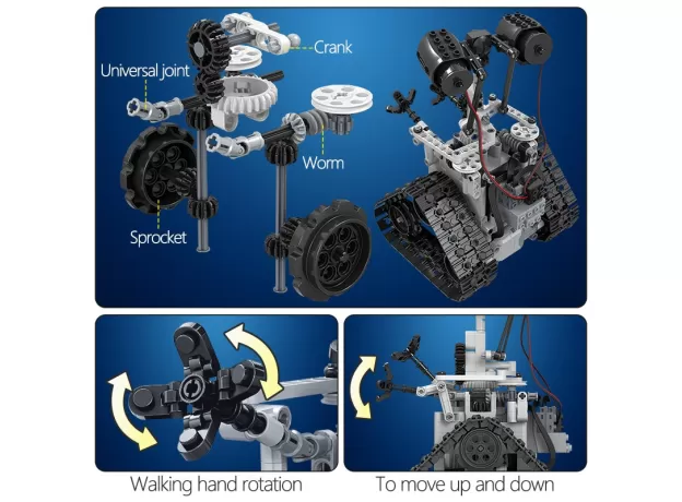 RC ROBOT ELECTRIC BUILDING BLOCKS – TECHNICAL REMOTE CONTROL INTELLIGENT ROBOT