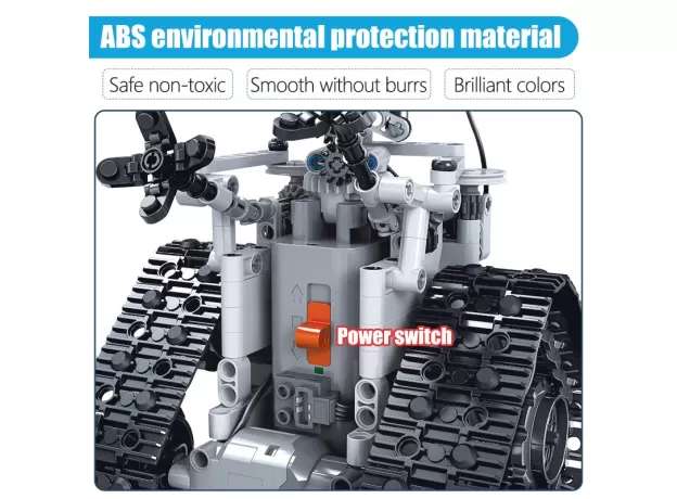 RC ROBOT ELECTRIC BUILDING BLOCKS – TECHNICAL REMOTE CONTROL INTELLIGENT ROBOT