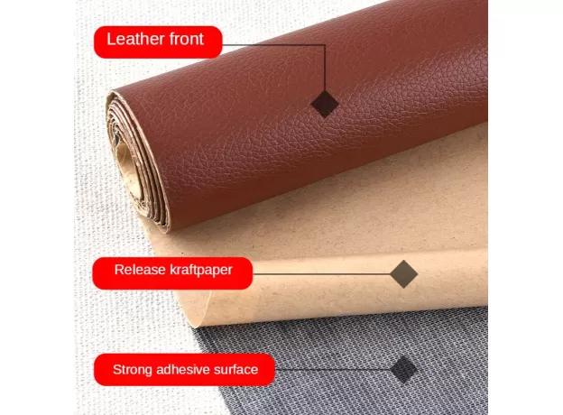 1 PCS SOFA REPAIR LEATHER PATCH SELF-ADHESIVE STICKER FOR CHAIR SEAT BAG SHOE BED BAG FIX LEATHER