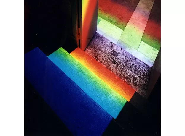 1PCS  OPTICAL GLASS RIGHT ANGLE REFLECTING TRIANGULAR PRISM FOR TEACHING LIGHT SPECTRUM RAINBOW
