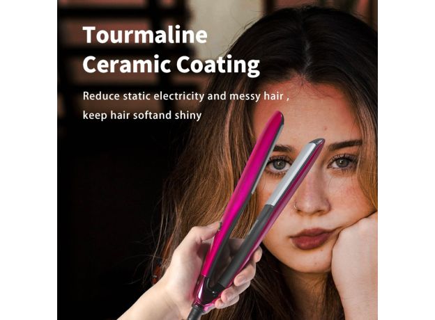 2 In 1 Professional Hair Straightener Hair Curler Iron Ceramic Styling Tools Flat Iron Hair Straighten