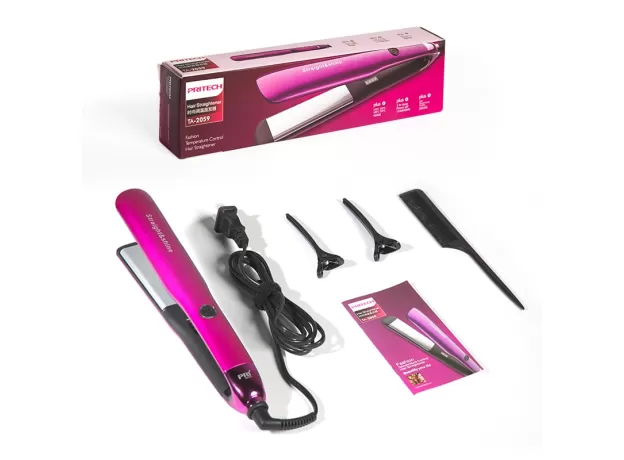 2 IN 1 PROFESSIONAL HAIR STRAIGHTENER HAIR CURLER IRON CERAMIC STYLING TOOLS FLAT IRON HAIR STRAIGHTEN