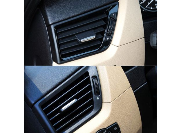 Car Air Condition Air Vent Outlet Panel Face Frame Cold Air Grille Panel Auto Interior Accessories