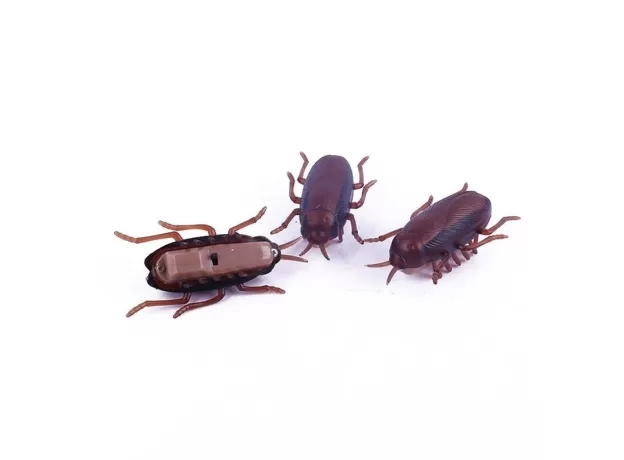 1PC FUNNY SIMULATION OF COCKROACHES PET CAT DOG KITTEN INTERACTIVE TRAINING PLAY TOY