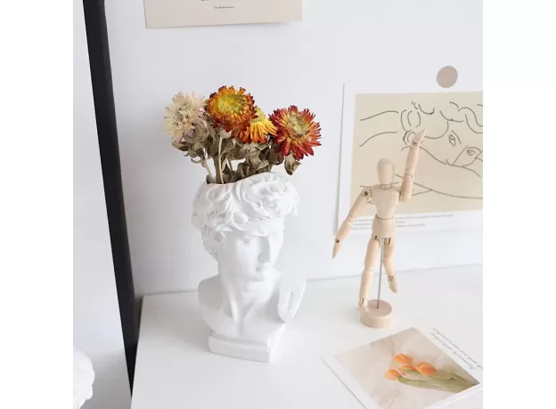 BRUSH DESKTOP STORAGE BOX STUDENT PENHOLDER VASE DECORATION ORNAMENT PEN HOLDER VASE