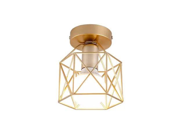 GOLD SHADE HOME DECORATION CEILING LIGHTS METAL HOUSEHOLD ACCESSORIES CEILING LAMP