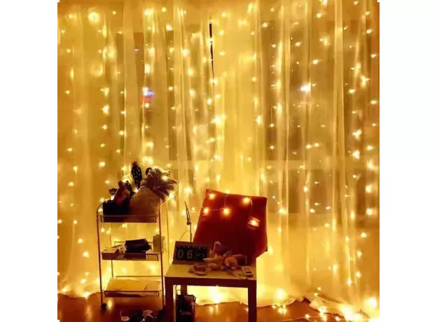 CHRISTMAS LIGHTS CURTAIN GARLAND MERRY CHRISTMAS DECORATIONS FOR HOME CHRISTMAS ORNAMENTS XMAS