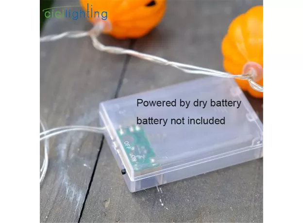 LED LANTERN HALLOWEEN HOLIDAY LIGHTS STRING MANUAL DIY PUMPKIN LIGHT STRING BATTERY OR USB