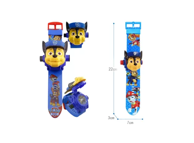 PAW PATROL PROJECTION DIGITAL WATCH TIME DEVELOP INTELLIGENCE LEARN DOG EVEREST ANIME FIGURE