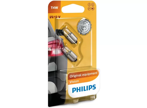 PHILIPS 0730021 12929B2 T4W CAR LIGHTS/CAR LAMP PREMIUM 12 V