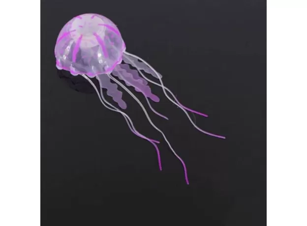 JELLYFISH ORNAMENT DECOR GLOWING EFFECT FISH TANK DECORATION AQUATIC PET SUPPLIES