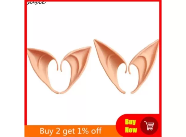 PARTY DECORATION LATEX EARS FAIRY COSPLAY COSTUME ACCESSORIES